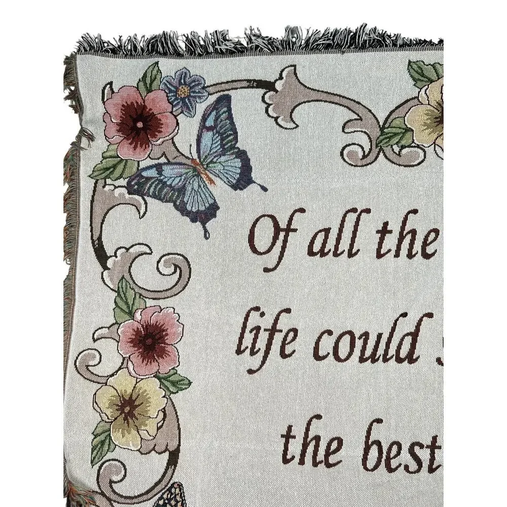 Blanket friendship tapestry